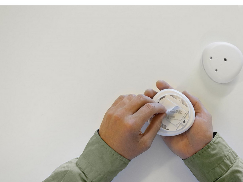 Housegard Pebble Link wireless series-connected smoke alarm incl. 10-year battery 2-pack
