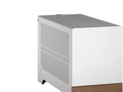 Fractal Design Terra - Silver - Gehäuse - Ultra small form factor - Braun