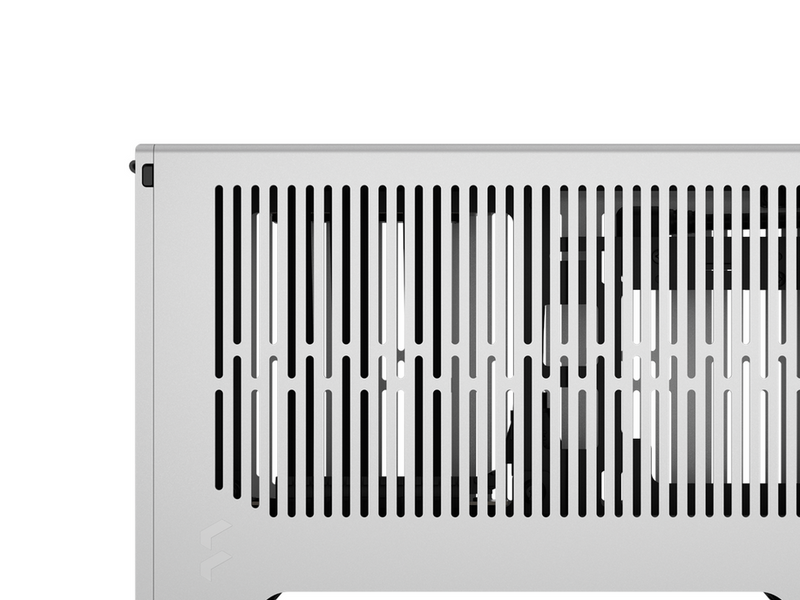 Fractal Design Terra - Silver - Gehäuse - Ultra small form factor - Braun
