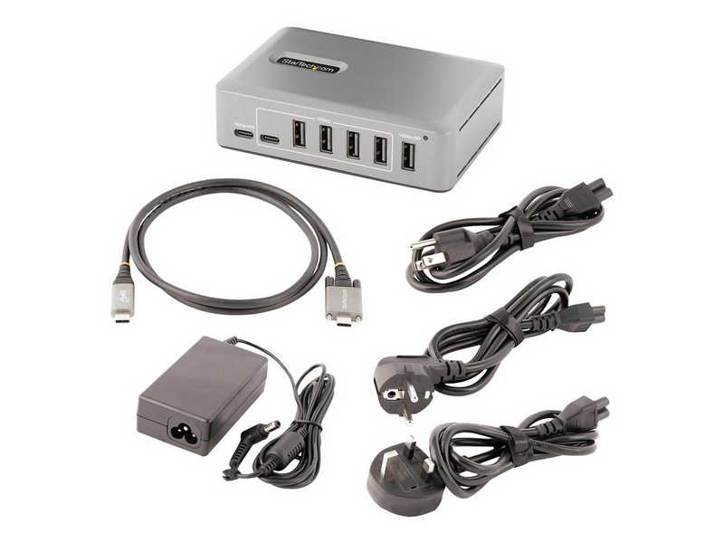 StarTech.com 10G8A2CS-USB-C-HUB USB-Hubs - 10 - Grau