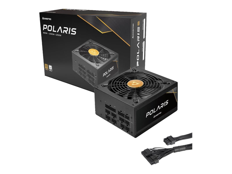 Chieftec Polaris Series 1250W Netzteile - 1250 Watt - 140 mm - ATX 2.3 - 80 Plus Gold zertifiziert