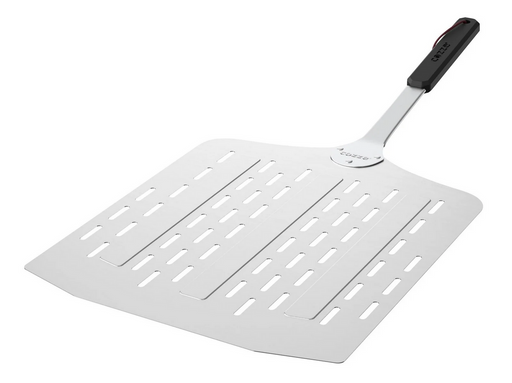 cozze ® leichter Pizzaspachtel mit Löchern 75 x 40 x 35 cm Aluminium