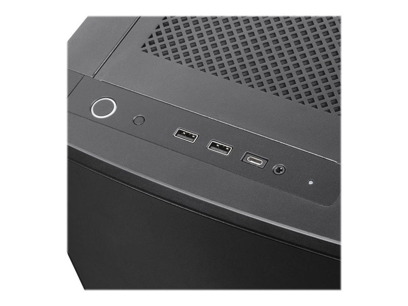 SilverStone Seta Q1 - Gehäuse - Tower - Schwarz