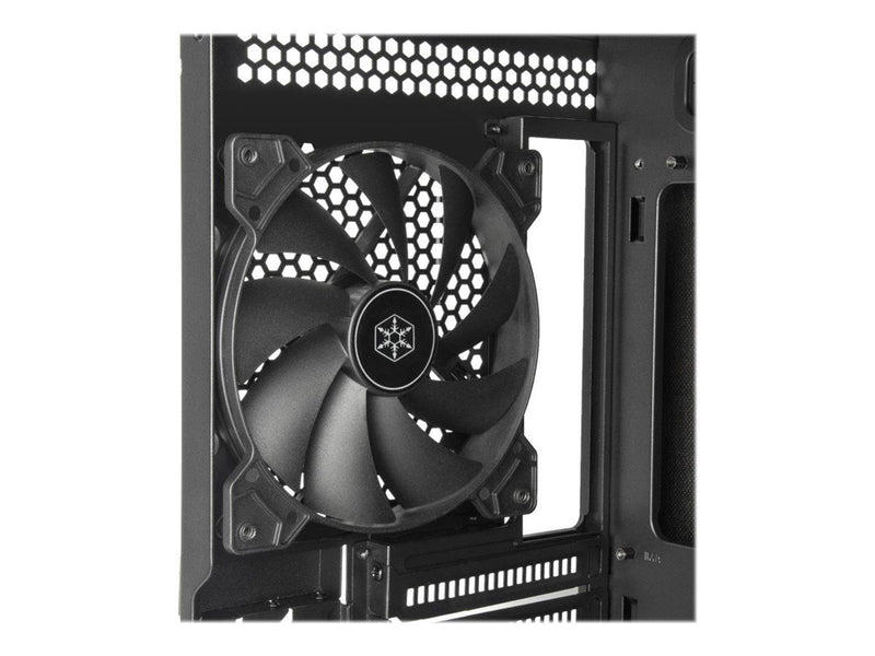 SilverStone Seta Q1 - Gehäuse - Tower - Schwarz