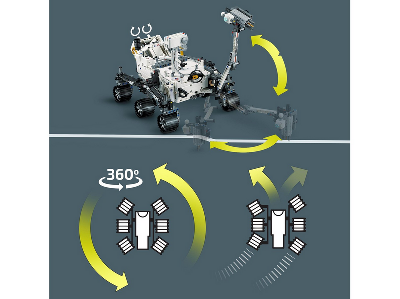 LEGO Technic 42158 NASA Mars Rover Perseverance