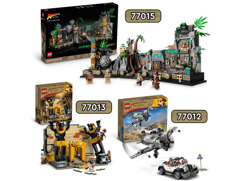 LEGO Indiana Jones 77015 Tempel des goldenen Götzen