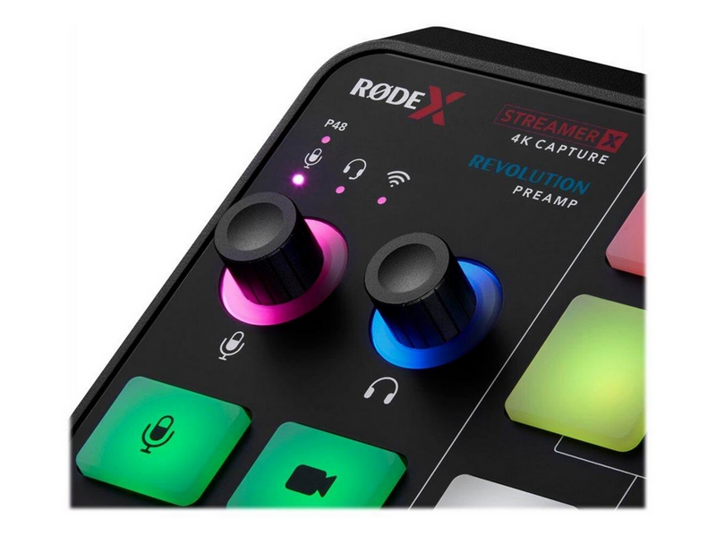 Røde STREAMER X - Video Console interface