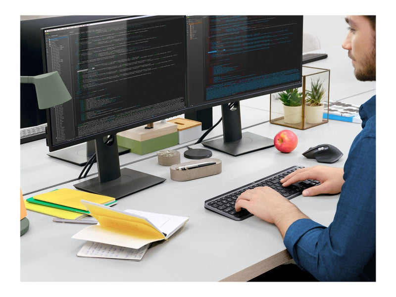 Logitech MX Keys for Business - FR - Tastaturen - Französisch - Grau
