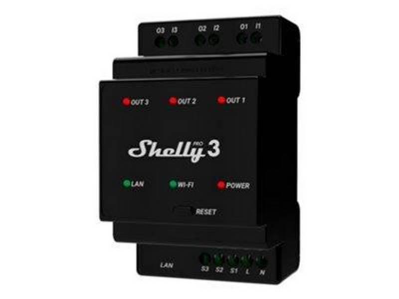 Shelly Pro 3 Relais - 3 Phase
