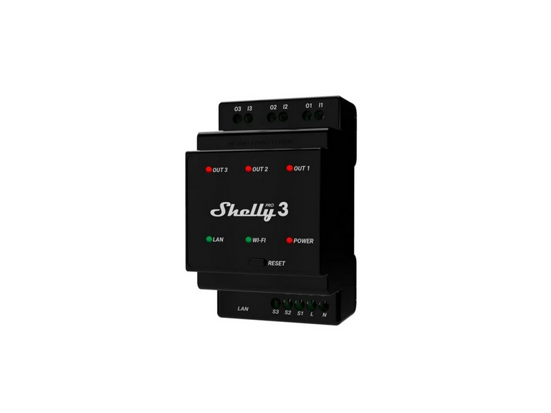 Shelly Pro 3 Relais - 3 Phase