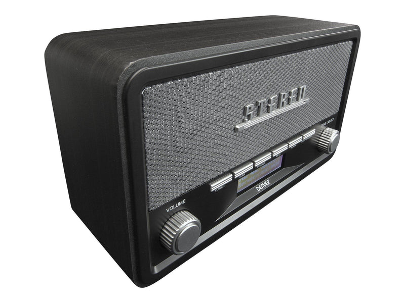 DENVER DAB-18DARKGREY - DAB portable radio - Bluetooth - DAB/DAB+/FM - Stereo - Grau