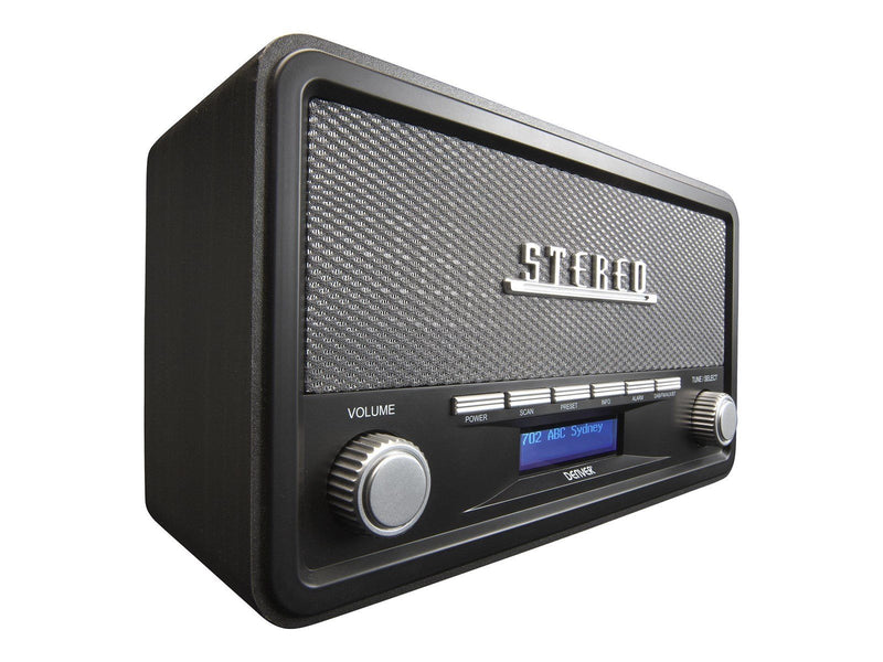 DENVER DAB-18DARKGREY - DAB portable radio - Bluetooth - DAB/DAB+/FM - Stereo - Grau