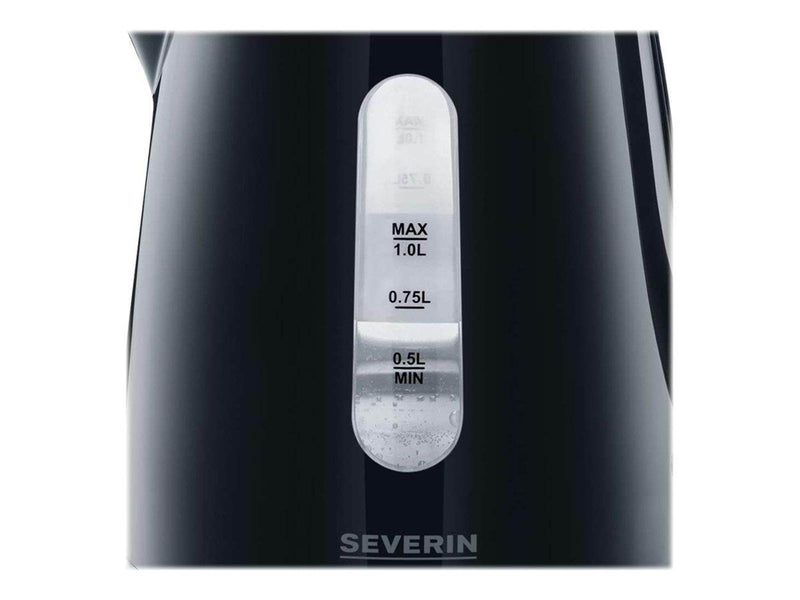 SEVERIN Wasserkocher WK 3410 - kettle - black - Schwarz - 2200 W