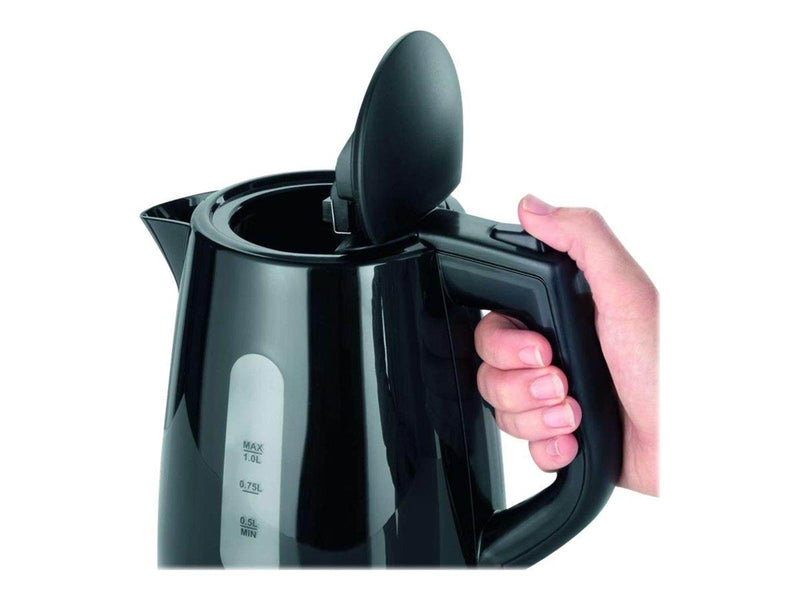 SEVERIN Wasserkocher WK 3410 - kettle - black - Schwarz - 2200 W