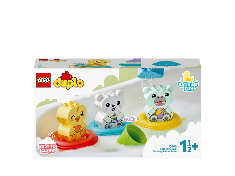 LEGO DUPLO 10965 Badewannenspaß: Schwimmender Tierzug