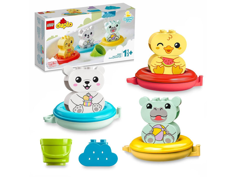 LEGO DUPLO 10965 Badewannenspaß: Schwimmender Tierzug