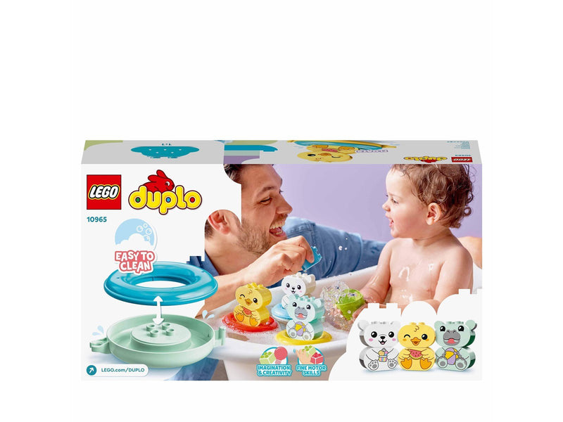 LEGO DUPLO 10965 Badewannenspaß: Schwimmender Tierzug
