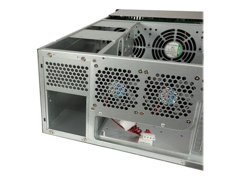 Inter-Tech IPC 4U-4724 - Gehäuse - Server (Rack) - Schwarz