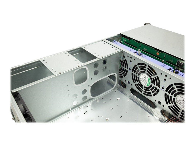 Inter-Tech IPC 4U-4724 - Gehäuse - Server (Rack) - Schwarz