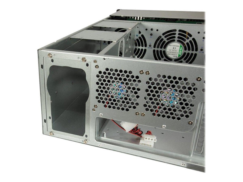 Inter-Tech IPC 4U-4724 - Gehäuse - Server (Rack) - Schwarz