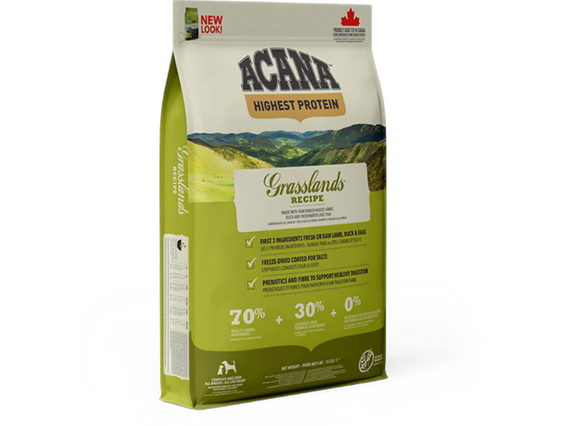 Acana Grasslands Dry Dog Food 11.4kg