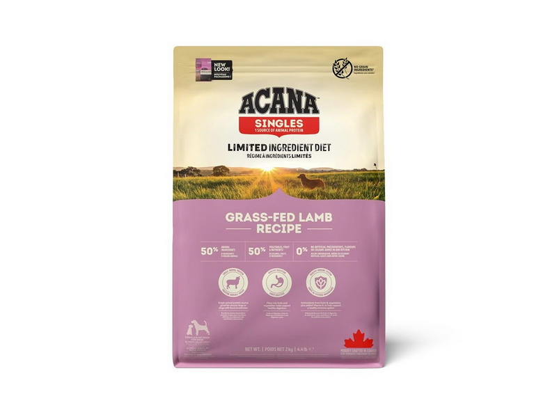 Acana Grass-fed Lamb Dry Dog Food 2kg