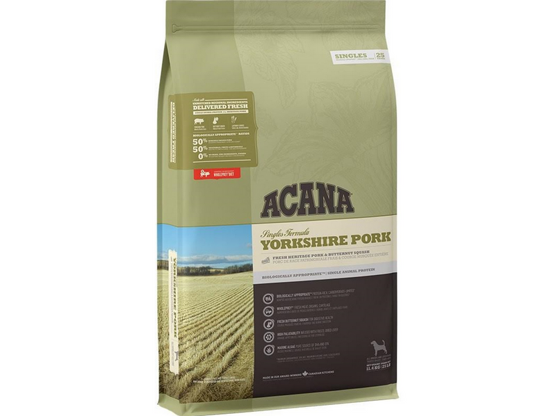 Acana Yorkshire Pork Dry Dog Food 11.4kg