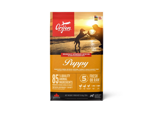 ORIJEN Puppy Complete Quality Dry Dog Food 11.4kg
