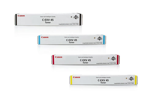 Canon Original Toner C-EXV45 4er-Set schwarz, cyan, magenta, gelb
