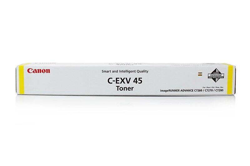 Canon Original Toner C-EXV45 4er-Set schwarz, cyan, magenta, gelb
