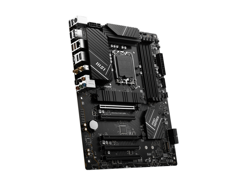 MSI PRO B760-P WIFI DDR4 Mainboard - Intel B760 - Intel LGA1700 - DDR4 RAM - ATX