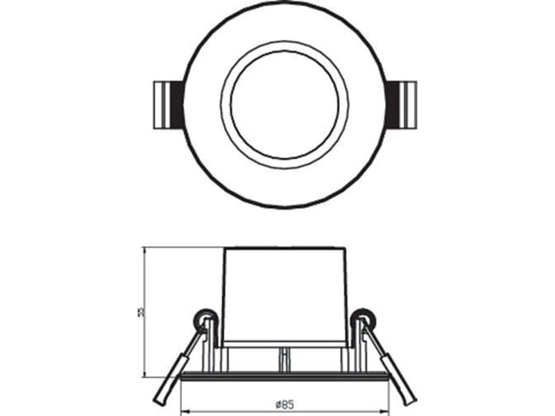 Philips Recessed spotlight