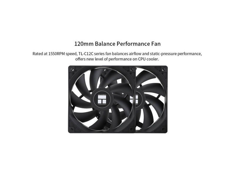 Thermalright Peerless Assassin 120 SE - Black - CPU-Luftkühler - Max 26 dBA
