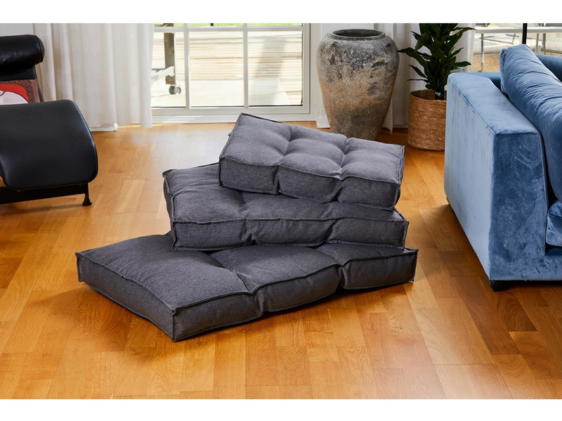 Dogman Dyna Classy Memory Foam Pet Bed Grey XXL 110x70x12cm