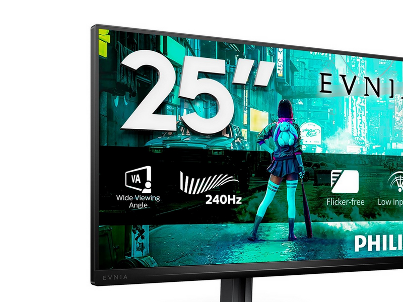 24,5" Philips Evnia 3000 25M2N3200W - 1920x1080 (FHD) - 240Hz - VA