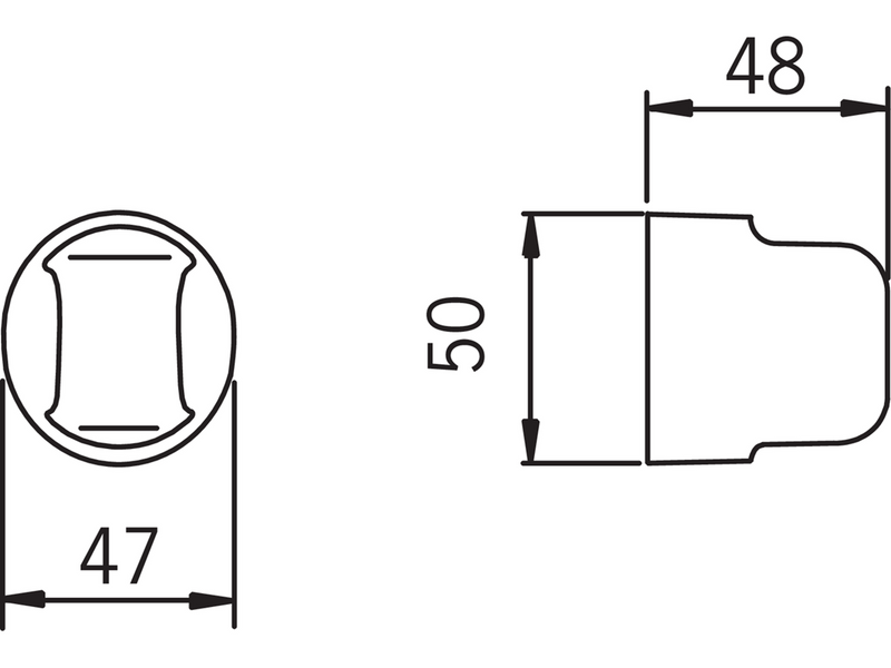 Oras Wall bracket for  Bidetta