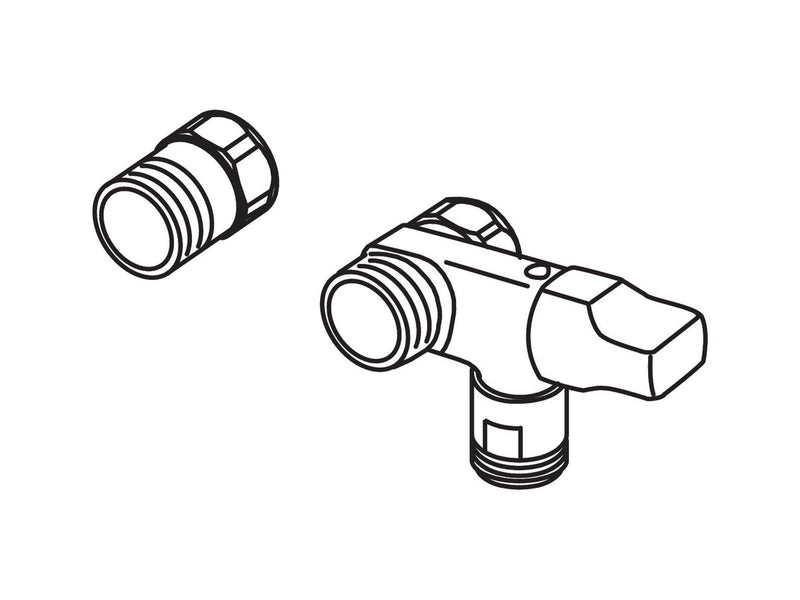 Oras Washing machine valve G3/4"