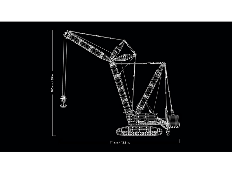 LEGO Technic 42146 Liebherr LR 13000 Raupenkran