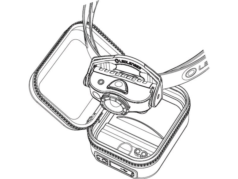 Ledlenser Powercase Grey
