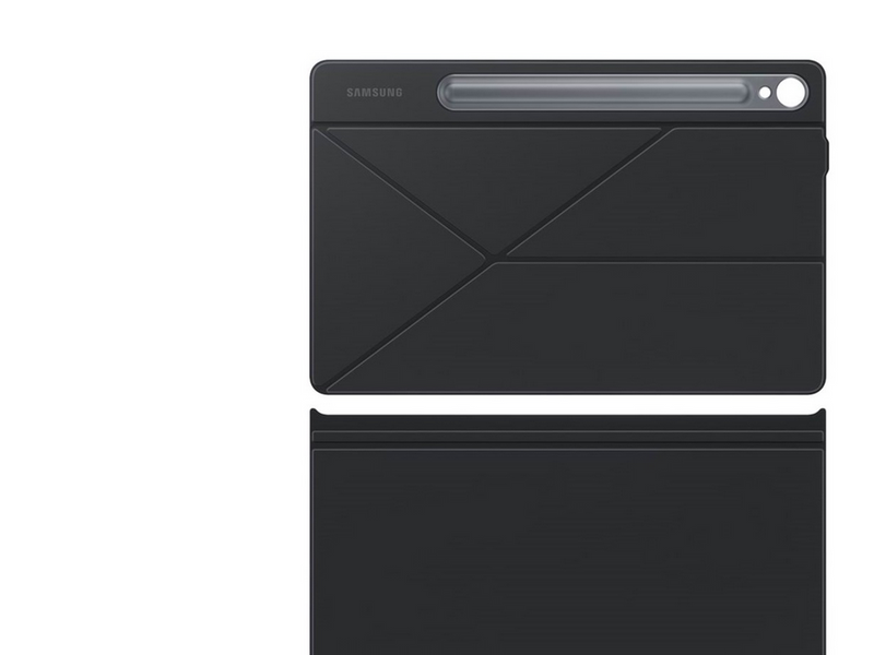 Samsung Galaxy Tab S10 FE / Tab S9 FE / Tab S9 - Smart Book Cover - Black