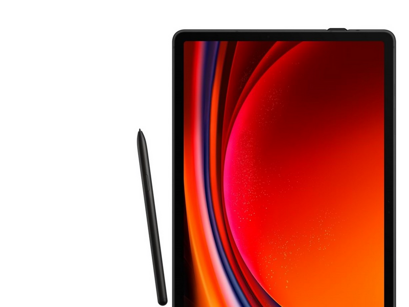 Samsung Galaxy Tab S10+ / Tab S9+ / Tab S9 FE+ - Smart Book Cover - Black