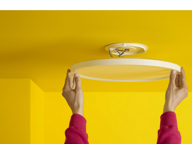 WiZ Super Slim Deckenlampe - 22 W - RGB - weiß