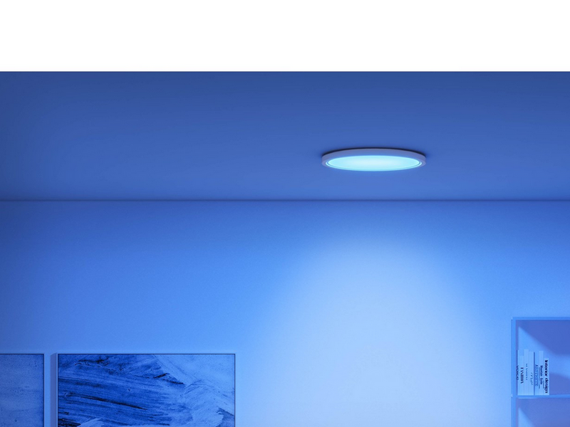WiZ Super Slim Deckenlampe - 22 W - RGB - weiß