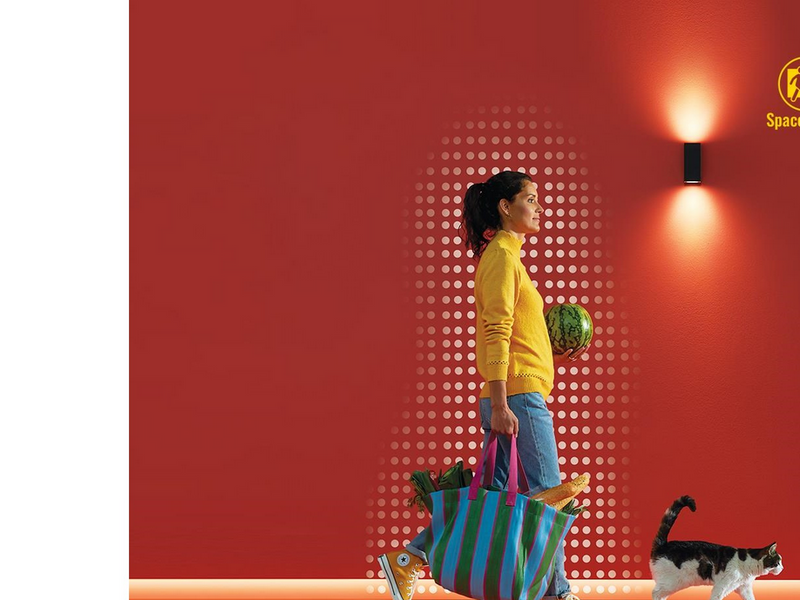 WiZ Super Slim Deckenlampe - 22 W - RGB - weiß