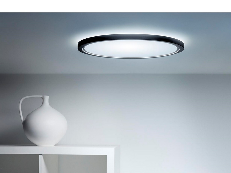 WiZ Super Slim Deckenlampe - RGB - Schwarz