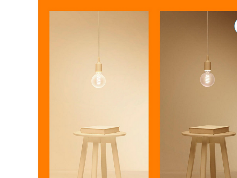 WiZ Color G95 E27 Smart Filament Globe Bulb - RGB/16 Million colors + Dimmable White LED