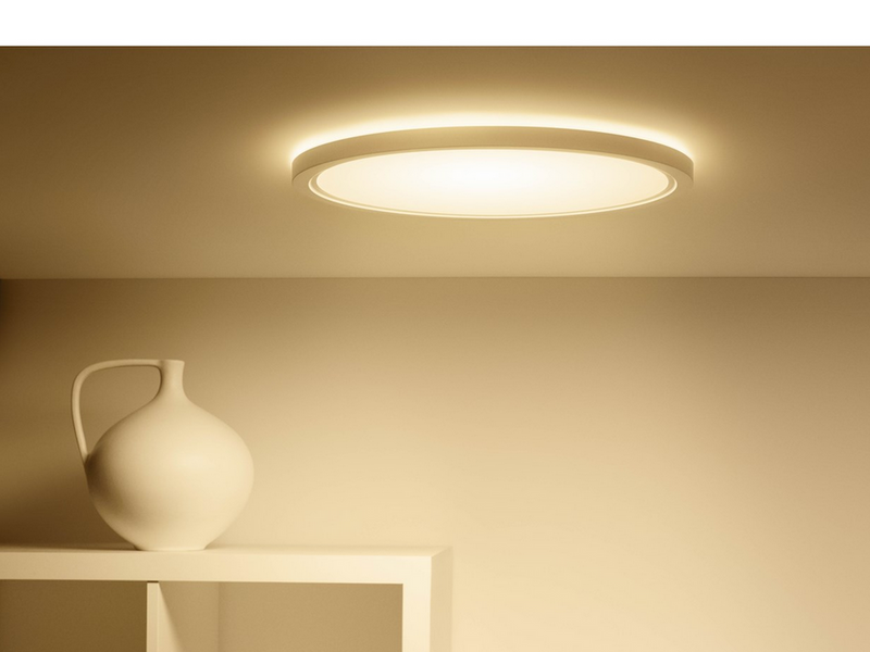 WiZ SuperSlim Deckenleuchte - 32 W - RGB - weiß