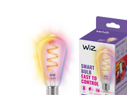 WiZ ST64 E27 Clear Smart Filament Bulb - RGB/16 Million colors + Dimmable White LED