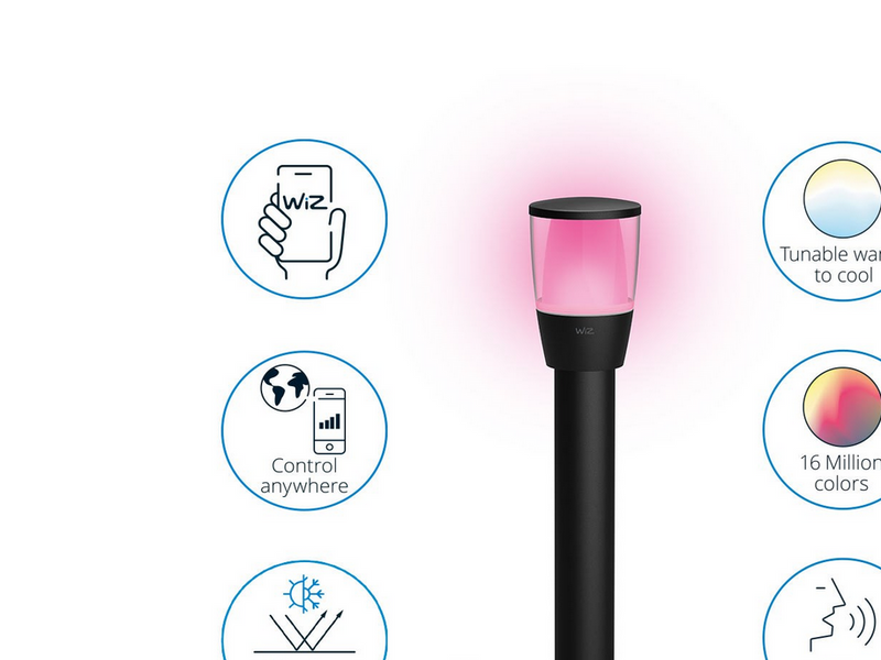 WiZ Smart Outdoor Elpas Bollard Extension