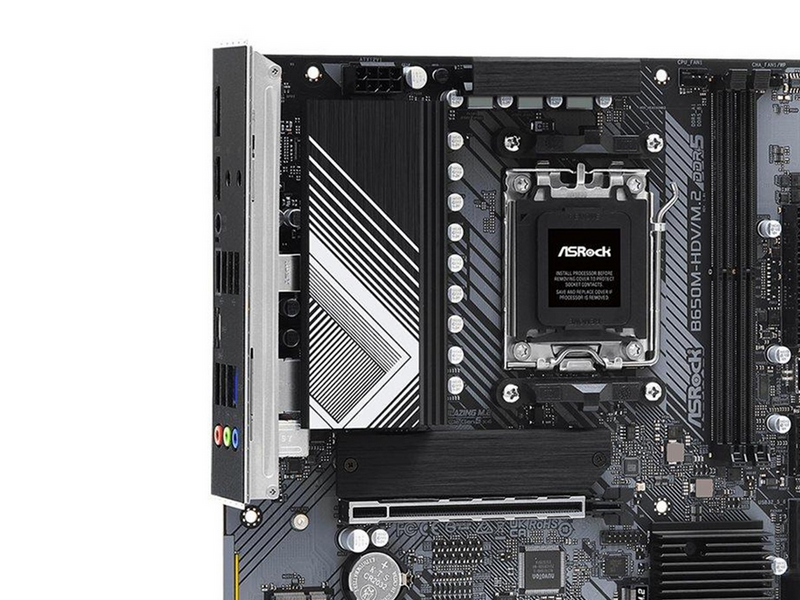 ASRock B650M-HDV/M.2 Mainboard - AMD B650 - AMD AM5 - DDR5 RAM - Micro-ATX